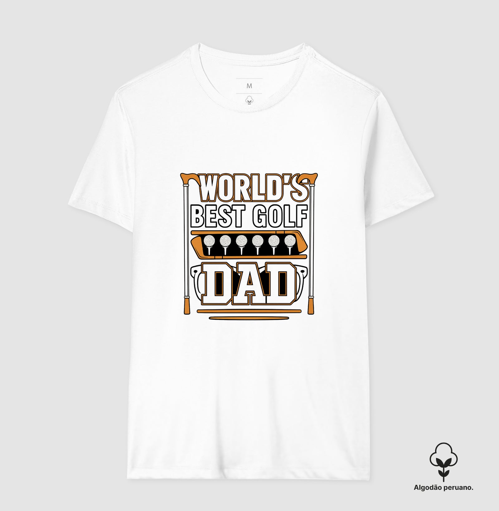 Camiseta World’s Best Golf Dad