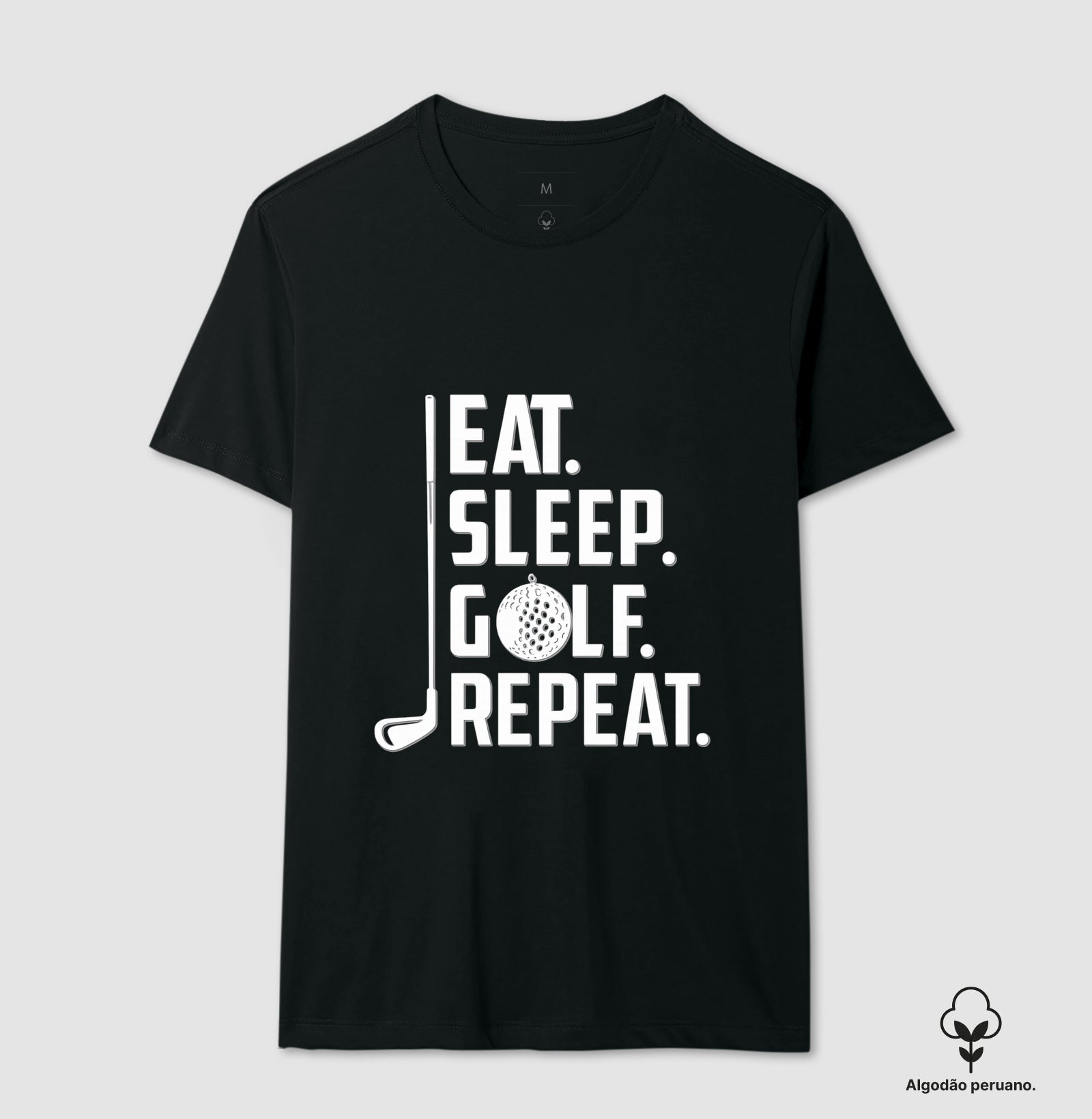 Camiseta Eat Sleep Golf Repeat