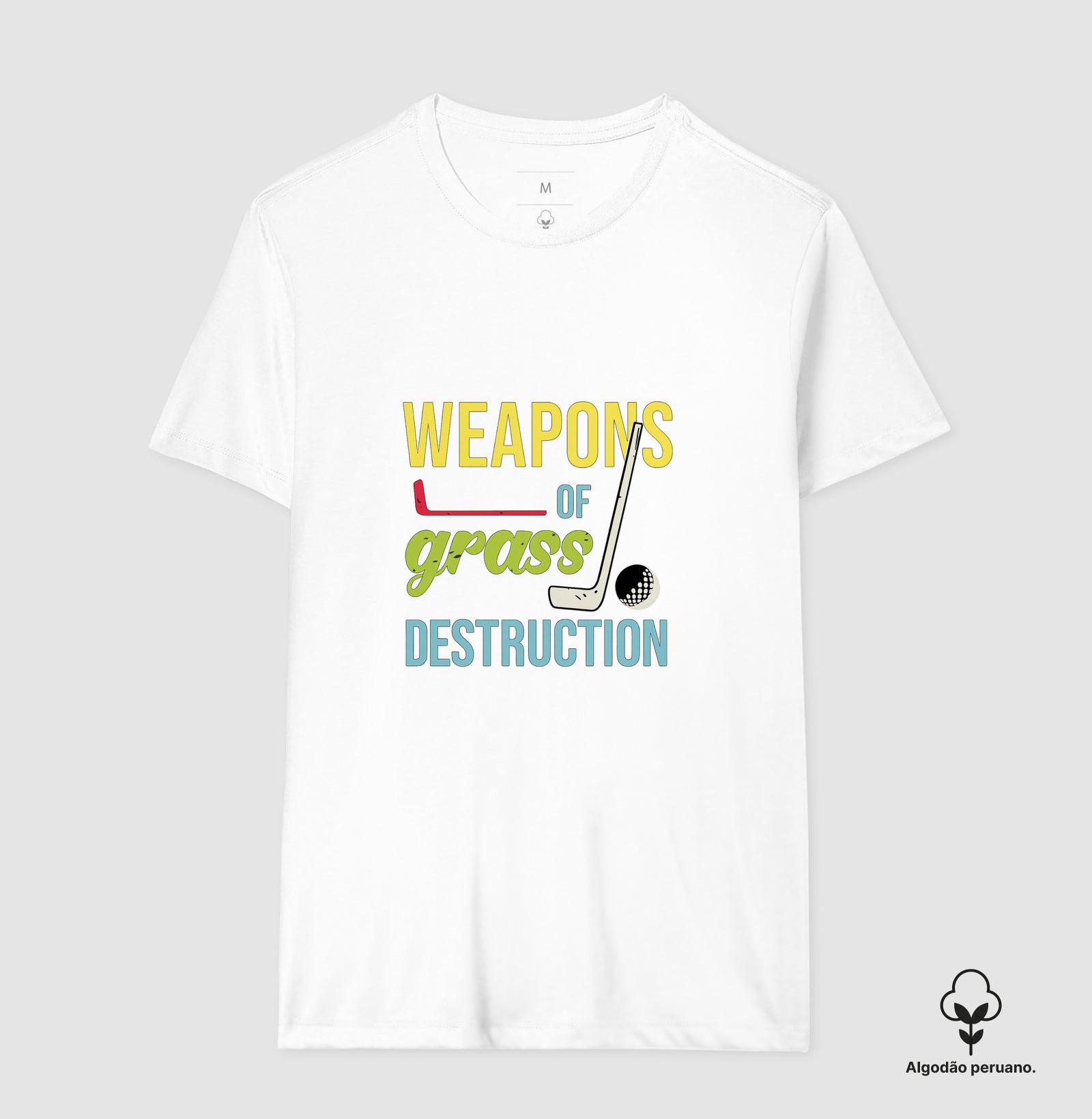 Camiseta Weapons Of Grass Destruction Color
