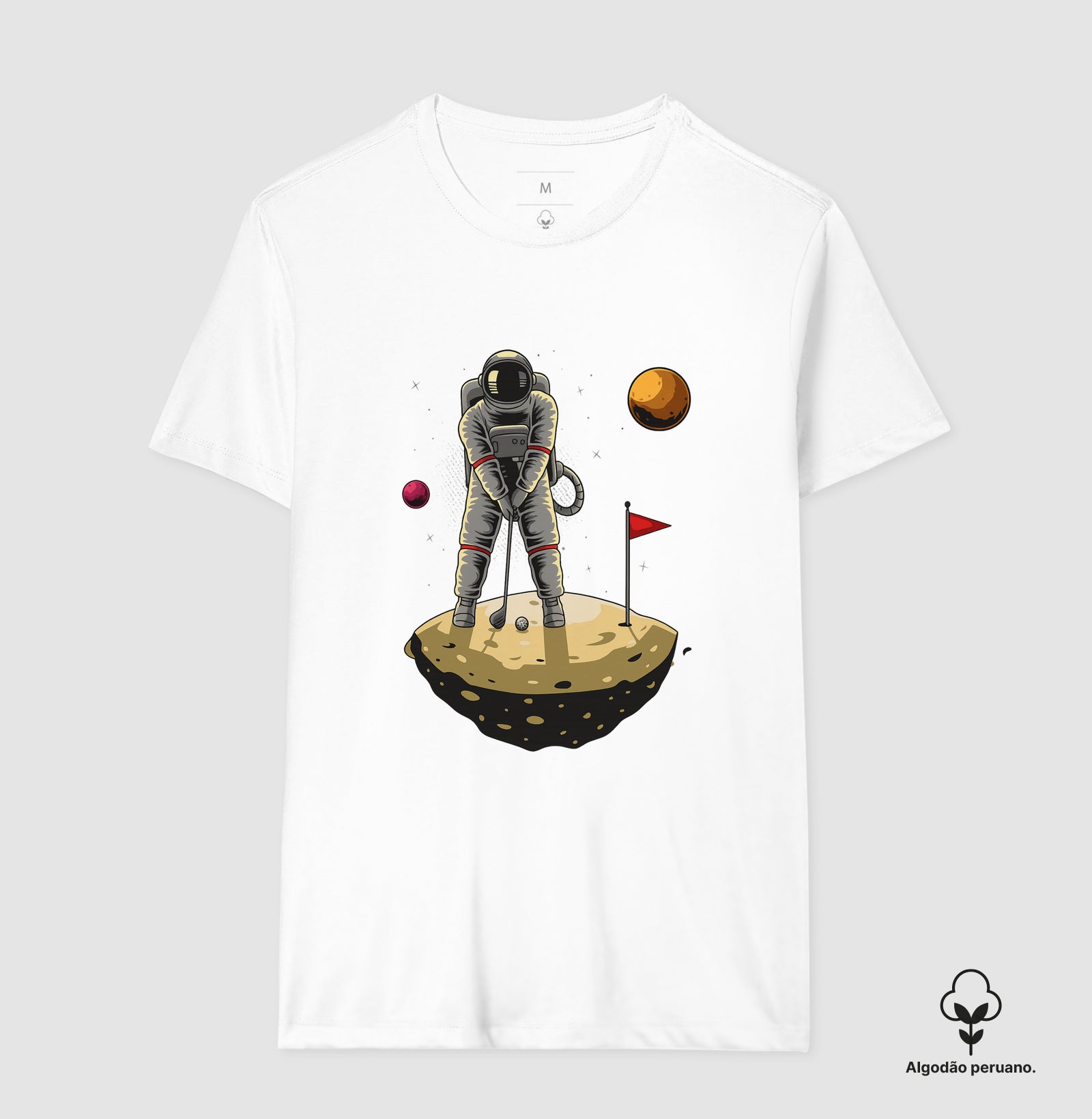 Camiseta Golfe Lunar