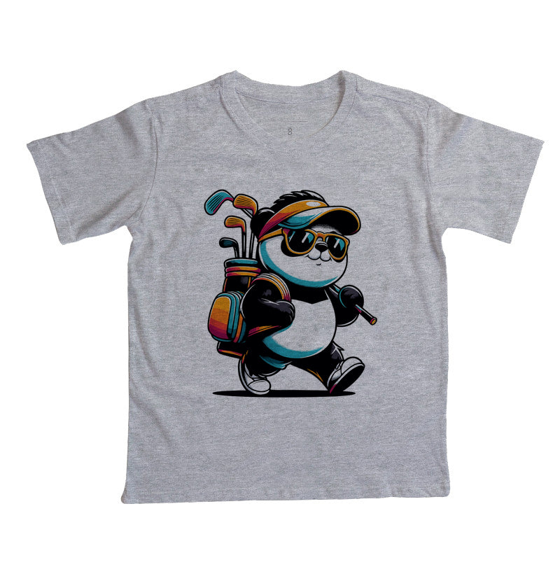 Camiseta Golfe com Panda