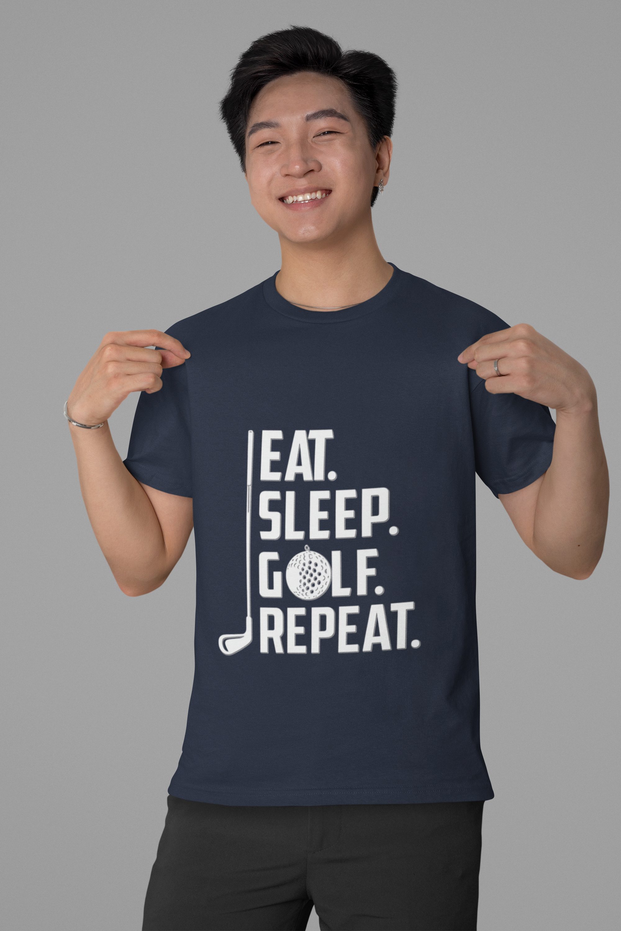 Camiseta Eat Sleep Golf Repeat