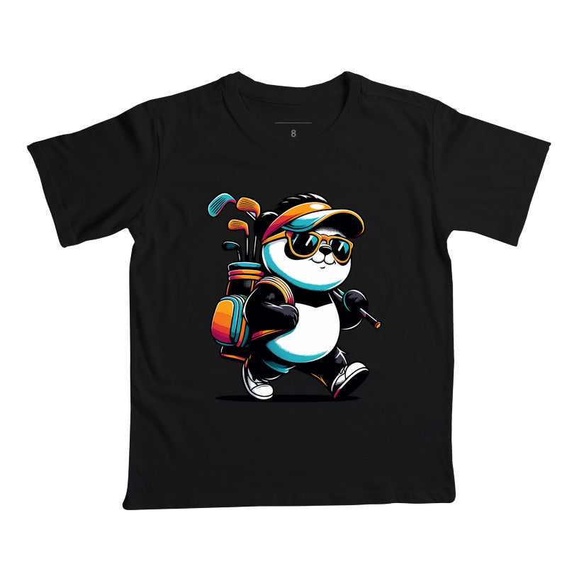 Camiseta Golfe com Panda
