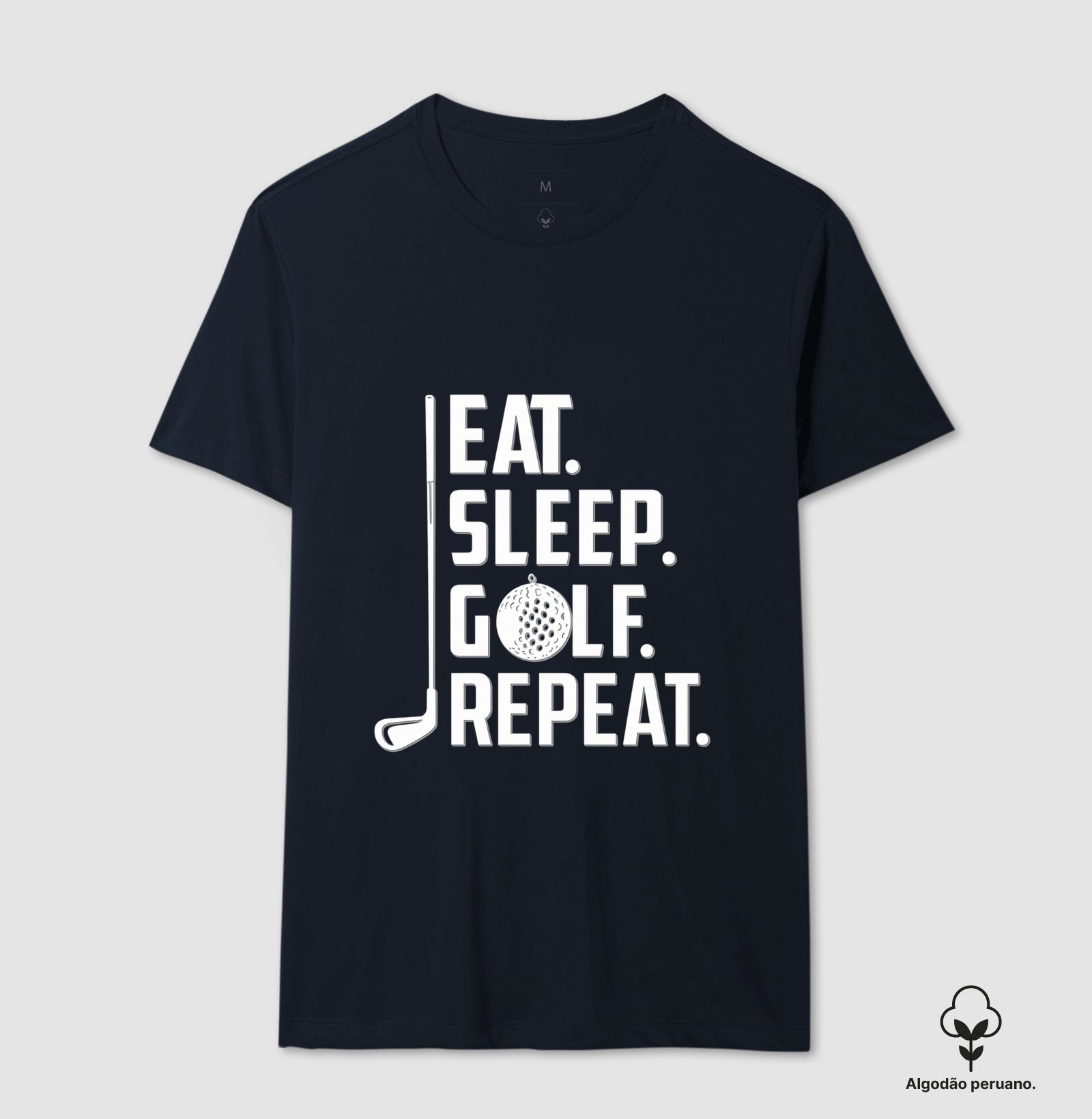 Camiseta Eat Sleep Golf Repeat