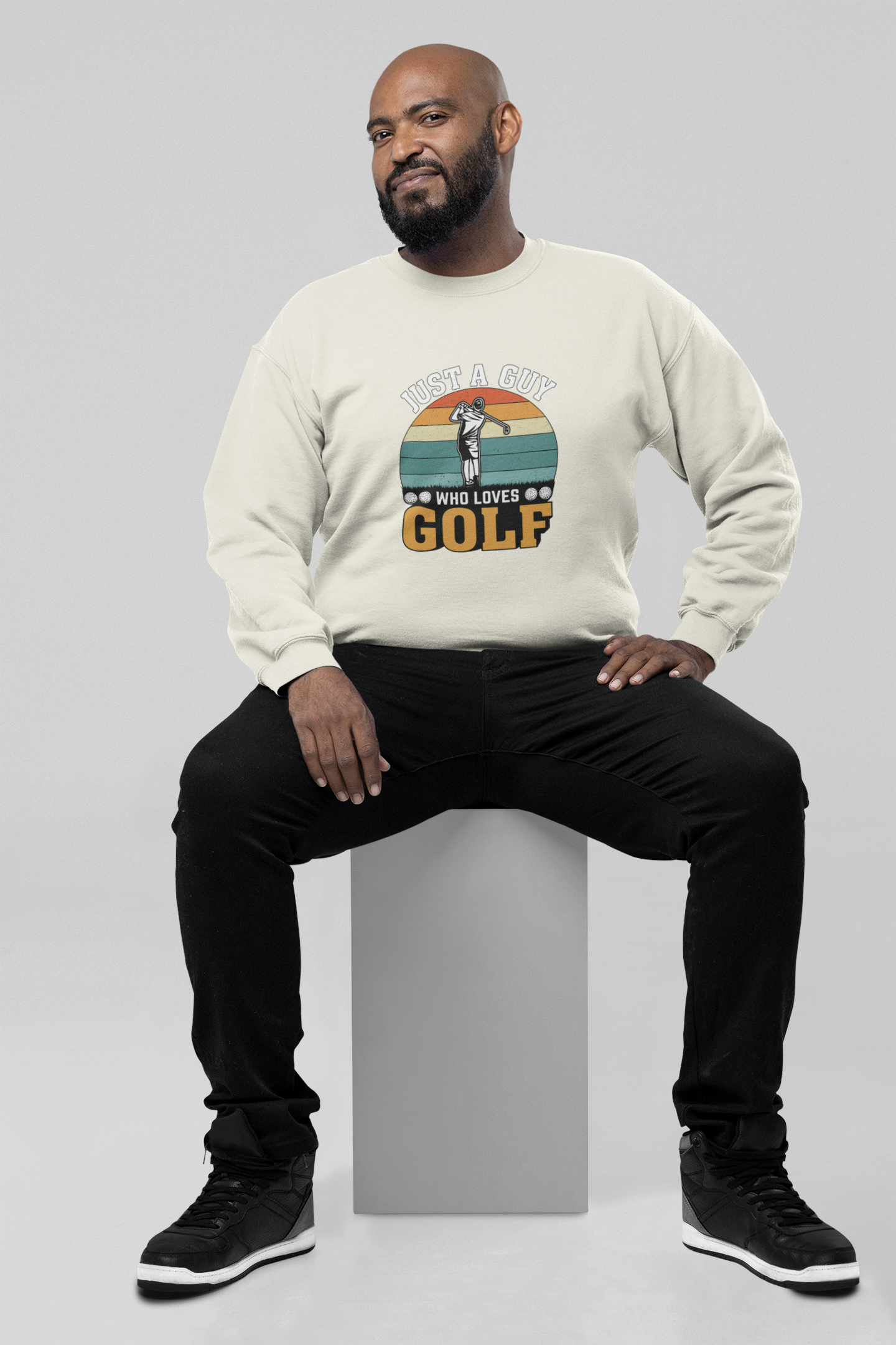 Moletom Just a Guy Who Loves Golf