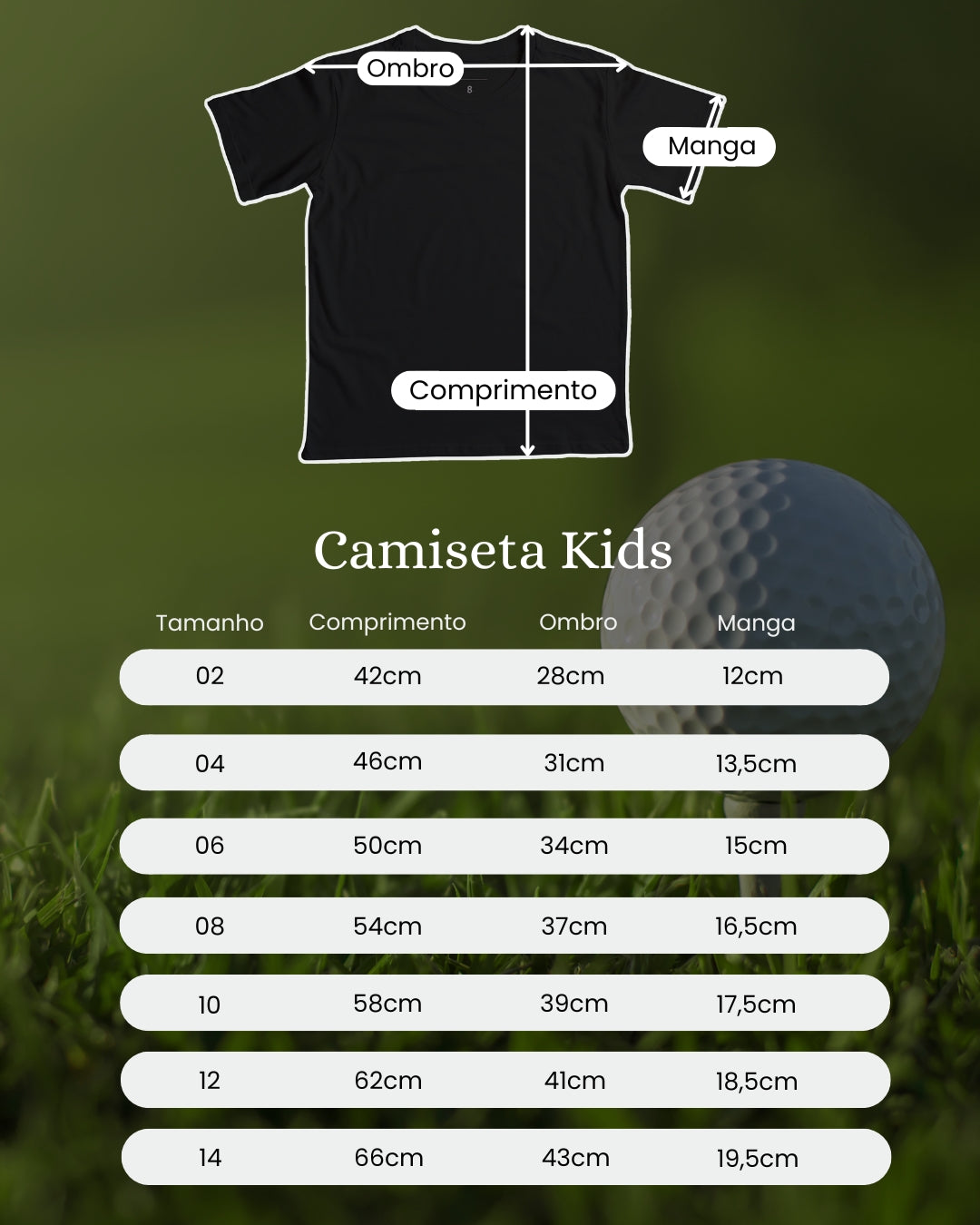 Camiseta Astronauta do Golfe